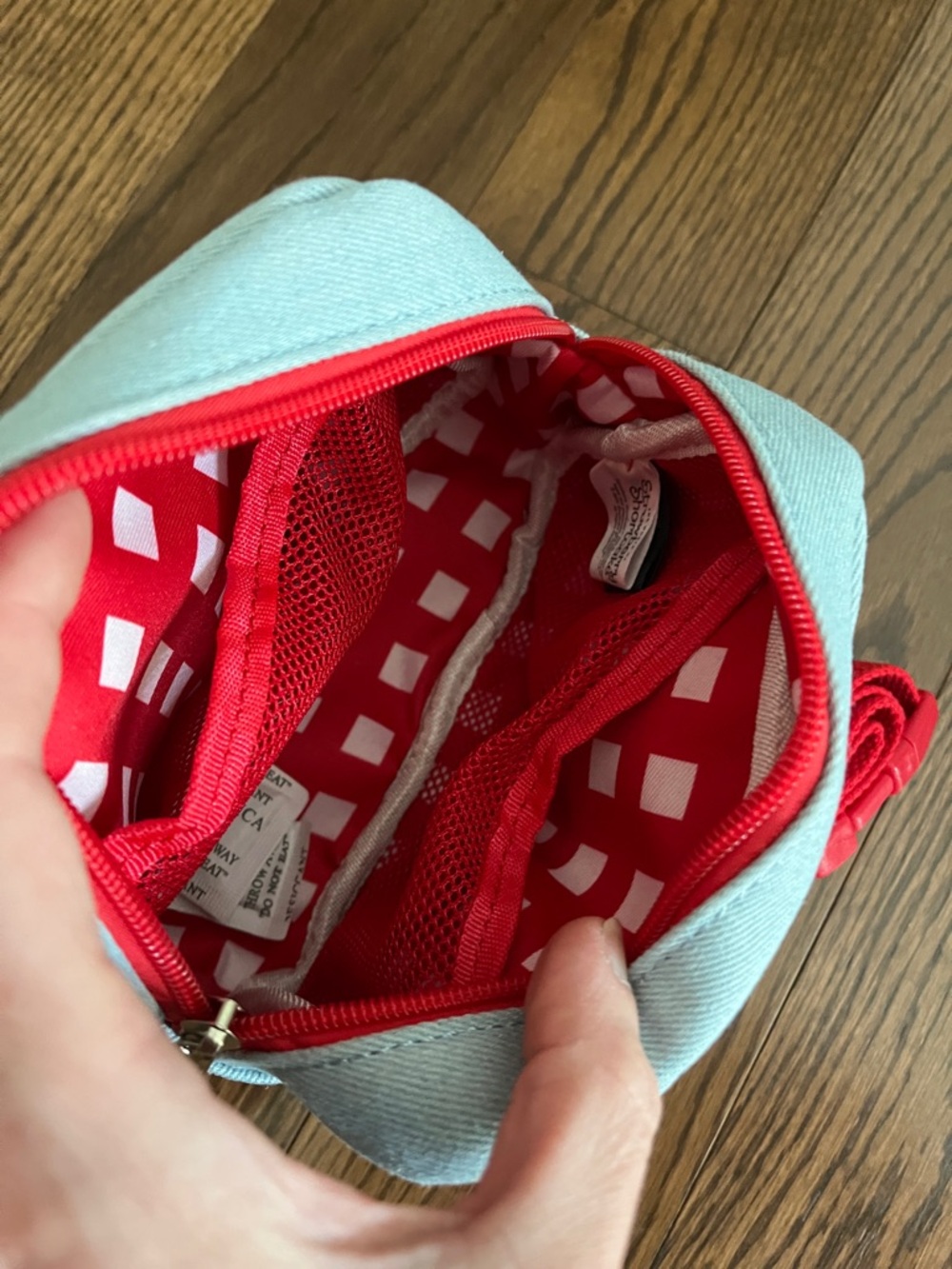 Light Blue Kids Cosmetic Pouch - Picture 4 of 6